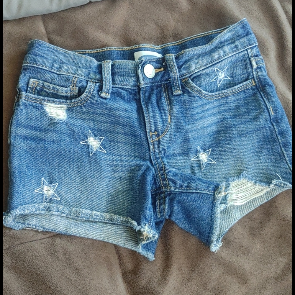 Girls old navy denim shorts